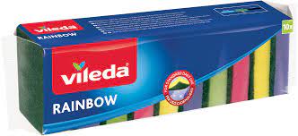 vileda sponge rainbow x10p